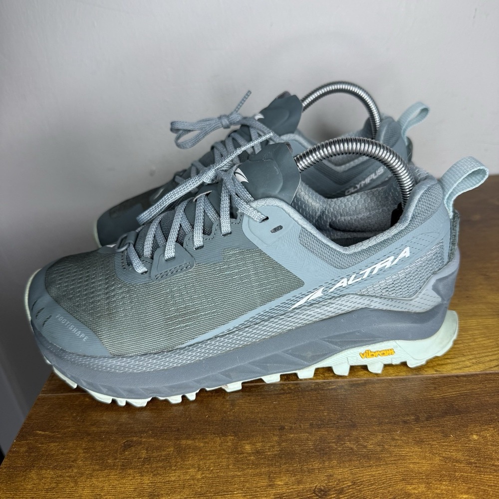 Altra Olympus 4 Trail Running Shoes Women's Size 8 Green - Picture 2 of 8